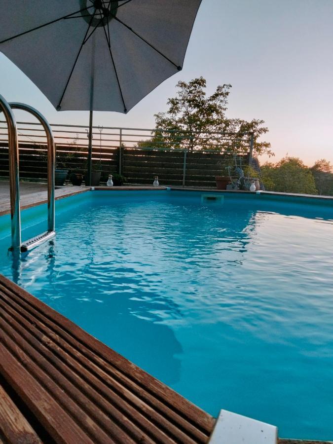 Chambre Telma 2 Pers Avec Piscine "Mon Lit Au Pre" Couples Ou Femmes Seulement Pontours Zewnętrze zdjęcie